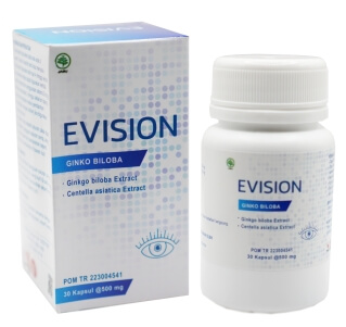 Evision Kapsul obat mata Indonesia